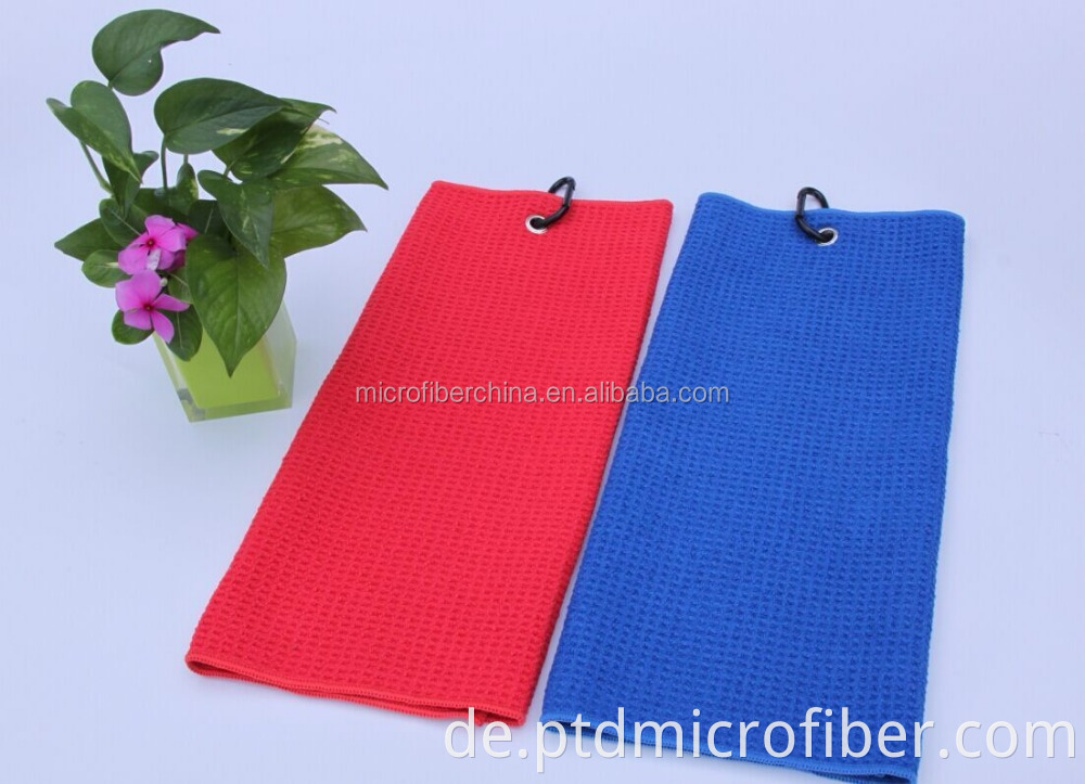 golf towel with hook